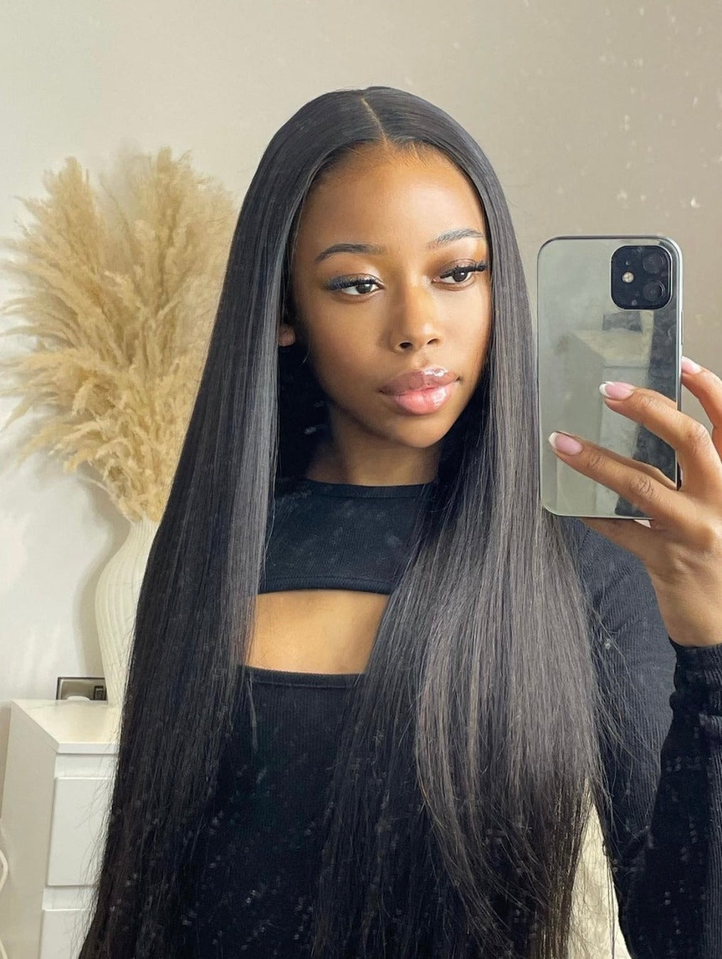 GLUELESS 24” LACE FRONTAL WIG 9x6