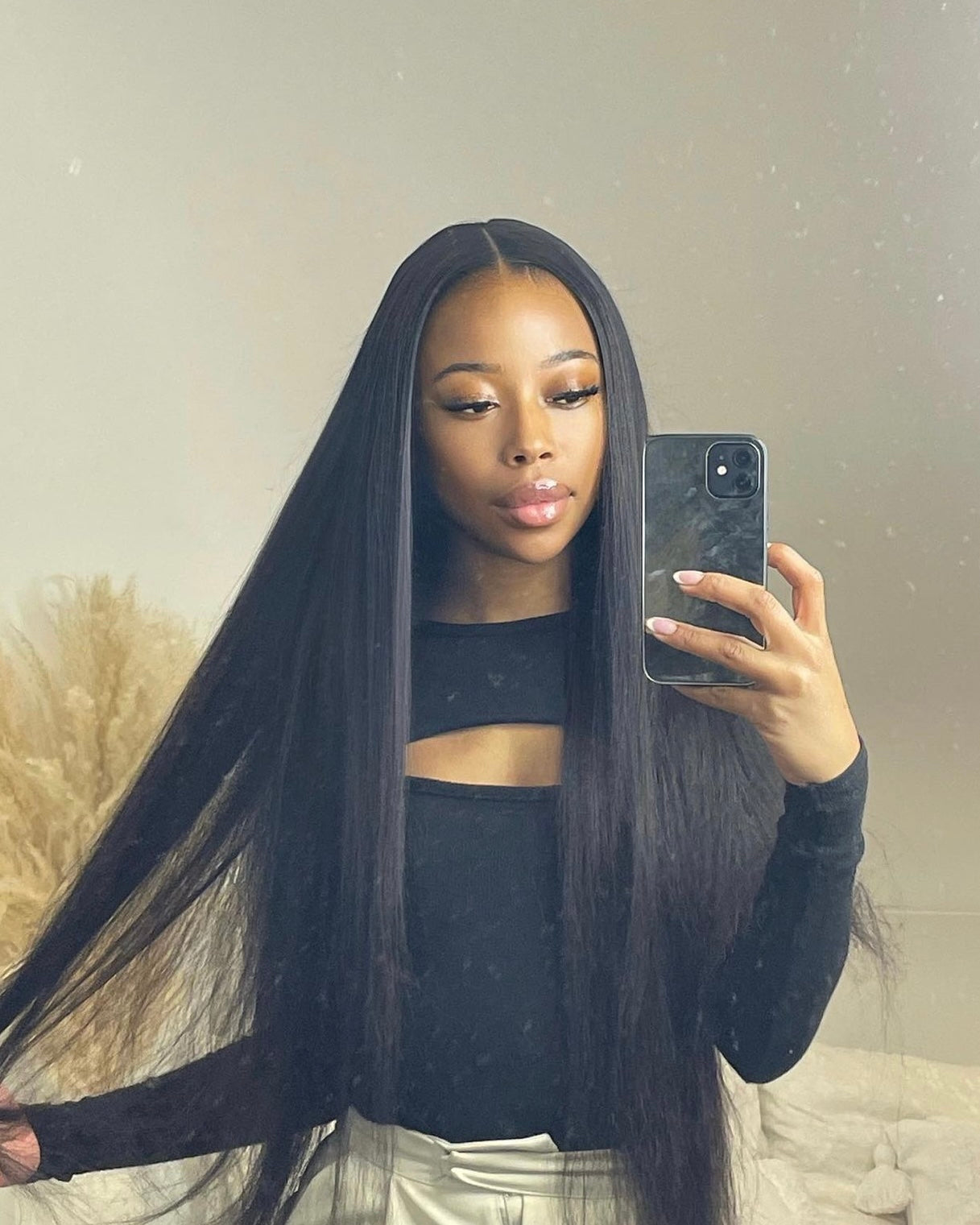 GLUELESS 24” LACE FRONTAL WIG 9x6