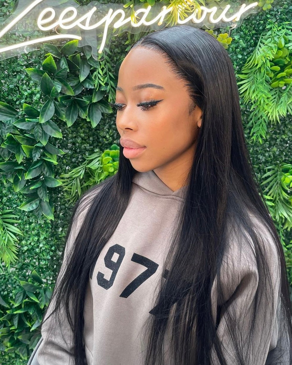 26” BLACK LACE FRONTAL WIG 13x4