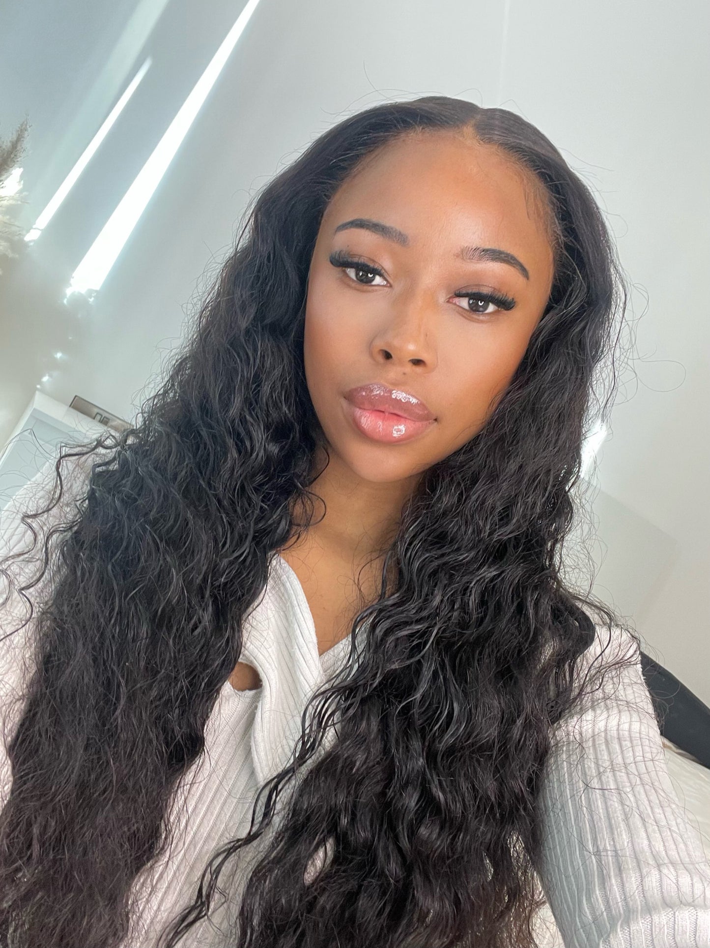 28" LOOSE WAVY LACE FRONTAL WIG 5x5