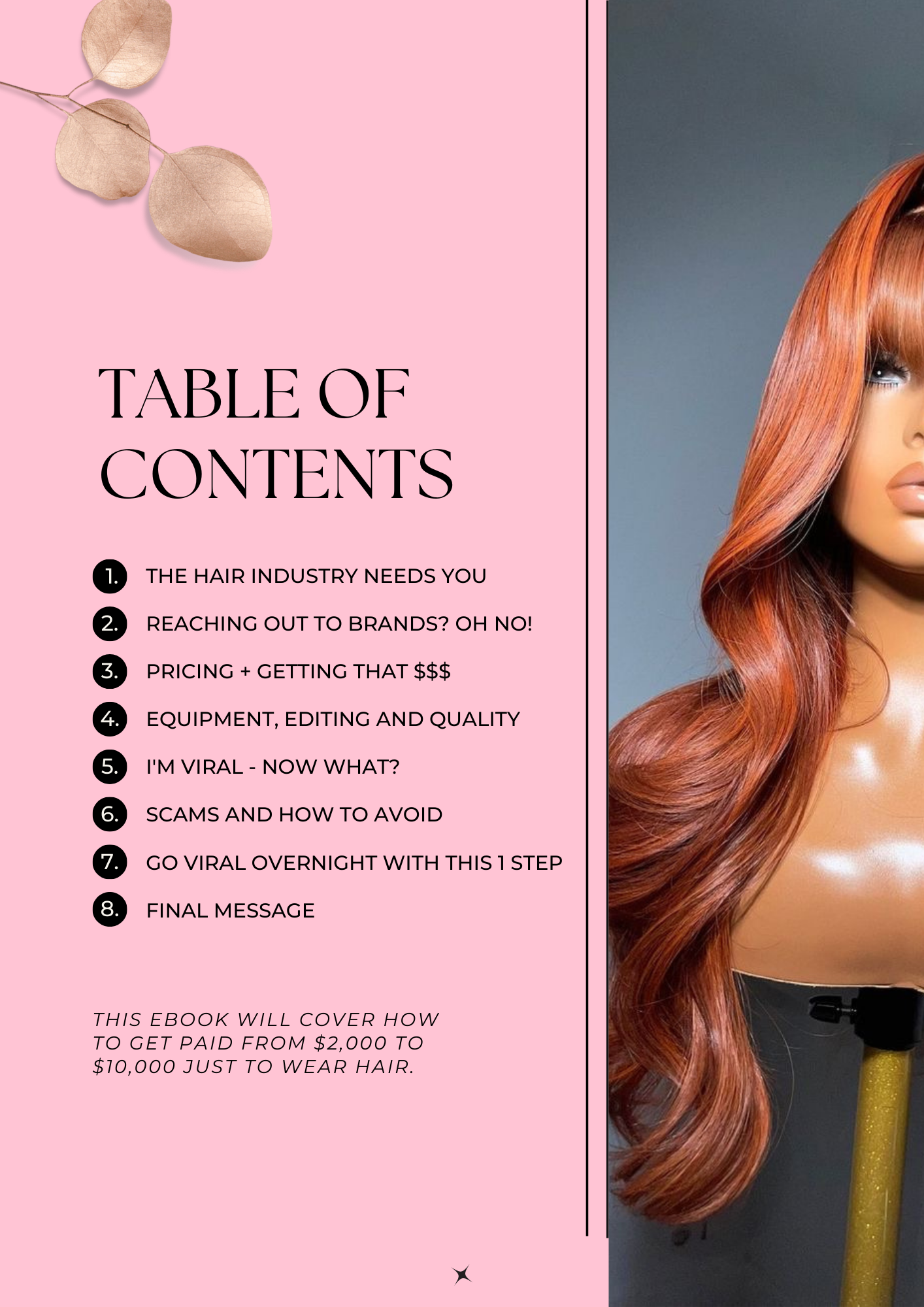 MAKE AN ADDITIONAL 5K A MONTH AS A WIG INFLUENCER EBOOK The