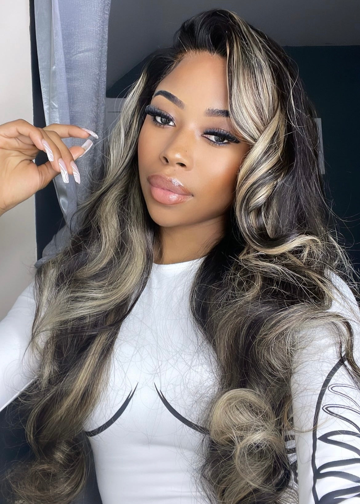 BALAYAGE 30" LACE FRONTAL WIG 13x4